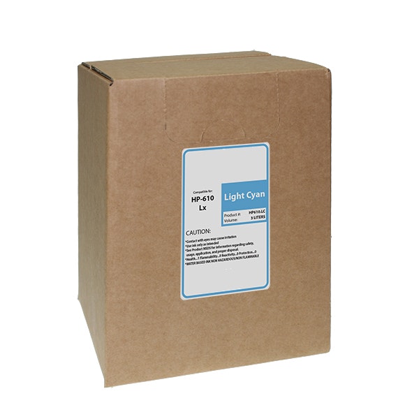 HP610 LX alternativt bläck, 3L