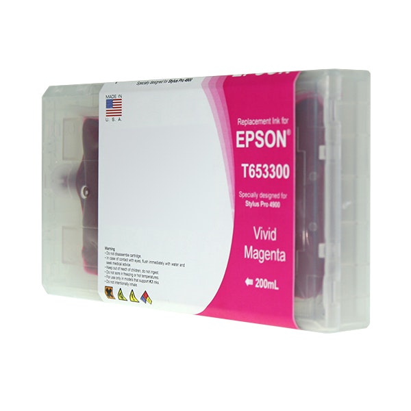 Bläck kompatibelt med Epson Ultrachrome K3 HDR bläck (4900), 200ml