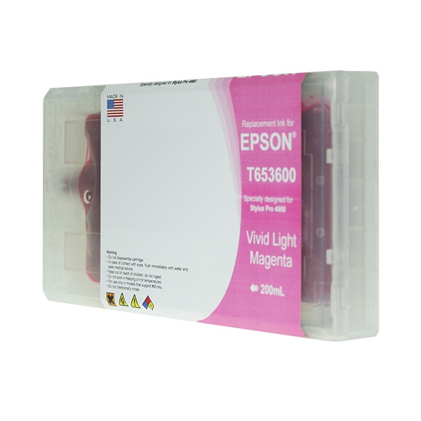 Bläck kompatibelt med Epson Ultrachrome K3 HDR bläck (4900), 200ml