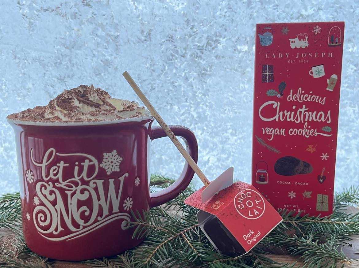 Presentask jul - kaffe med dopp