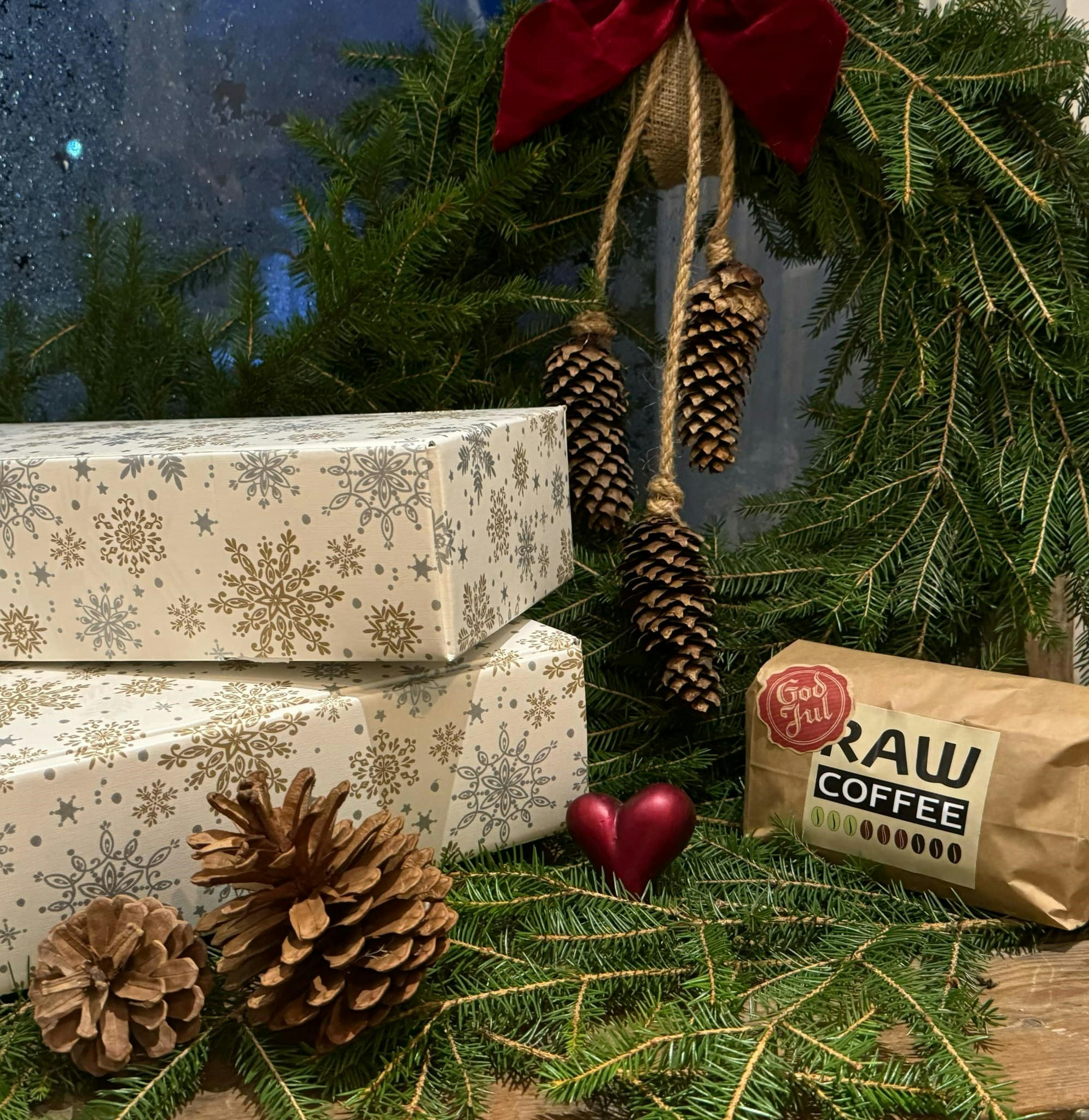 Presentask Jul -  lyx kaffe