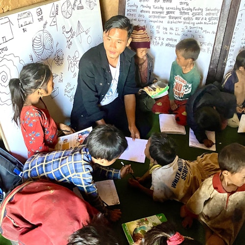 GI ET BIDRAG til ny skole for barna på Sahara School i Dumling, Nepal