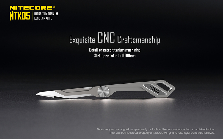 Nitecore Vikbar Titanium EDC kniv
