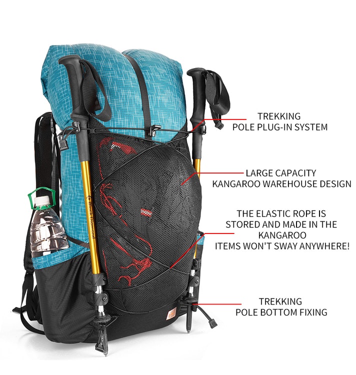 3F UL Gear QiDian PRO 56L UL Pack Backpack - Nomali - Takes you closer to  nature