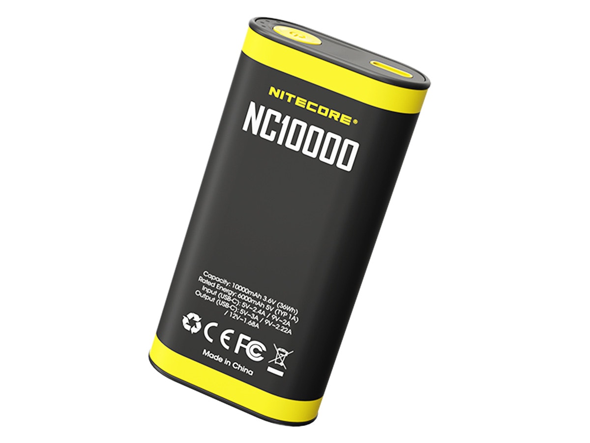 Nitecore NC10000 Ultralight Powerbank in Carbon Fiber - Nomali - Takes you  closer to nature