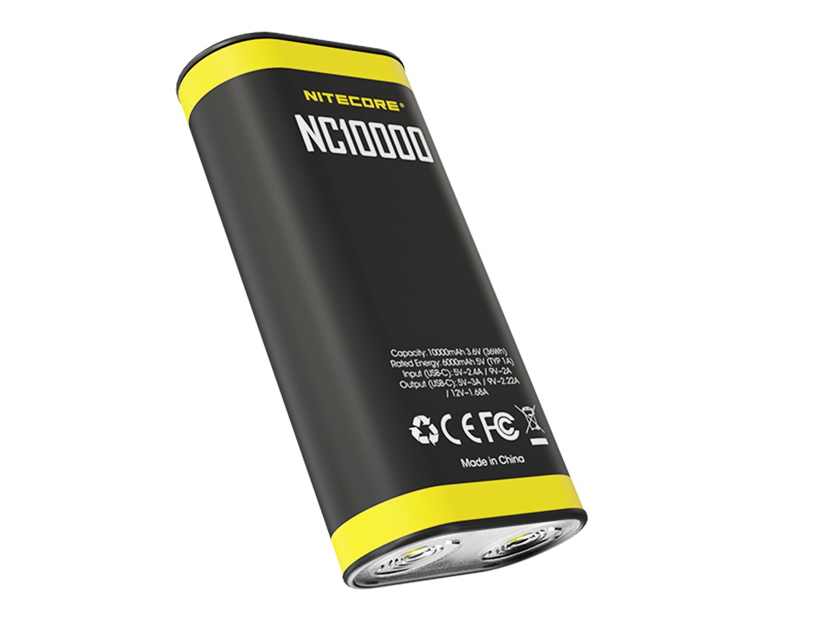 Nitecore NC10000 Ultralätt Kolfiber Powerbank (OBS! Sista Ex. Bruten förpackning)