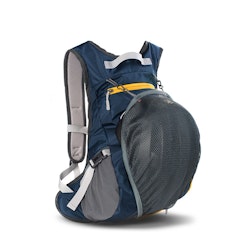 Bicycle backpack with helmet net 15L waterproof nylon