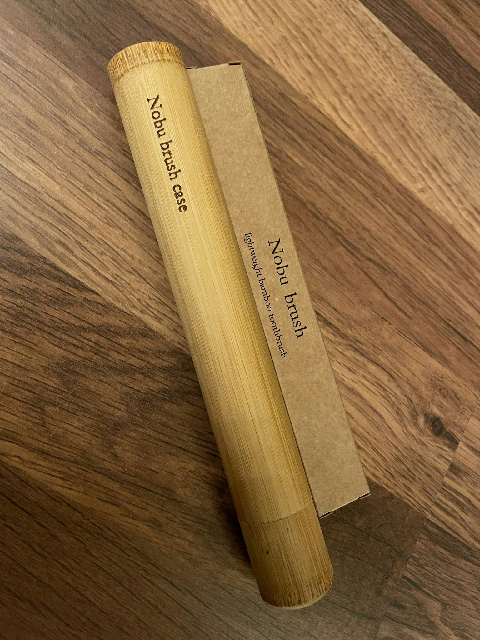 Bamboo Toothbrush Case Nobu