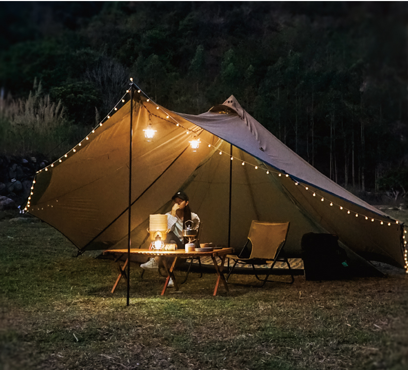 3F UL Gear Tribe 4 Tältkåta - Tipi tält för kamin - Nomali, tar dig närmare  till naturen. Camping utrustning för din nästa