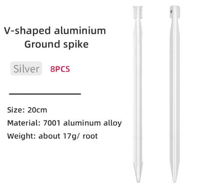 Naturehike Tent poles V shape