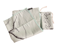 Snabbtorkande Microfiber Resehandduk