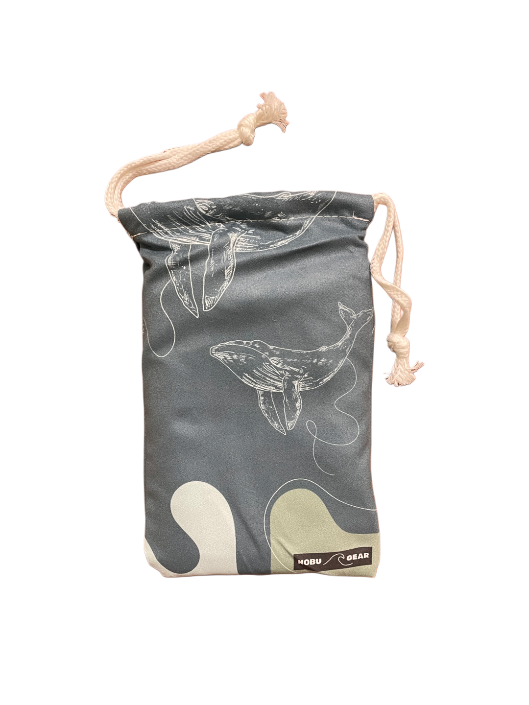 Snabbtorkande Microfiber Resehandduk - Whale