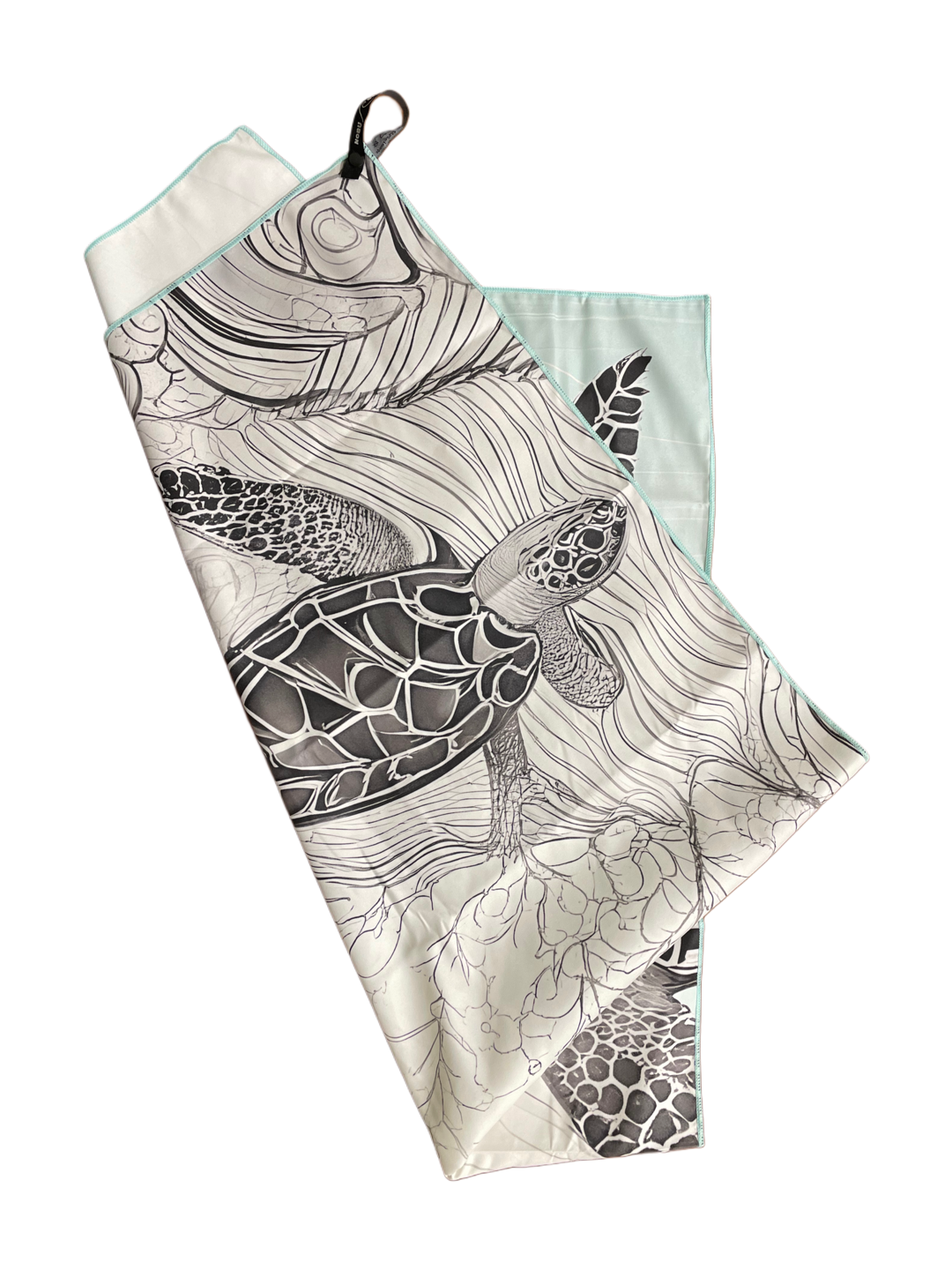 Snabbtorkande Microfiber Resehandduk - Sea Turtle