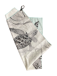 Snabbtorkande Microfiber Resehandduk - Sea Turtle