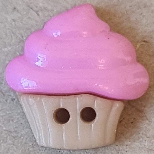 Cupcake Rosa, 1,6 cm.*