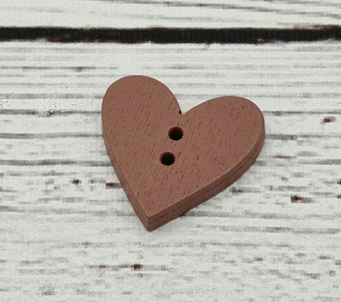 Hjärta "Romans", 1,9 cm.