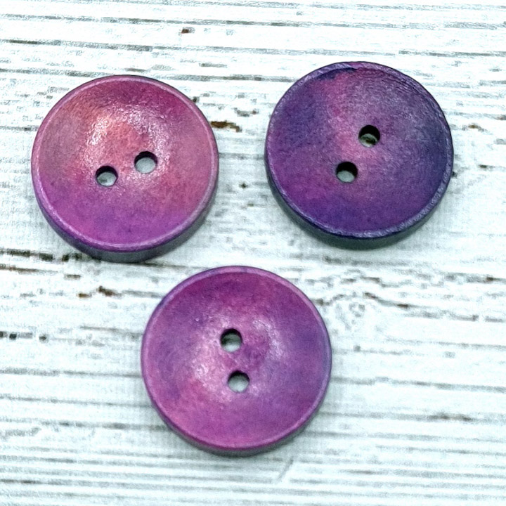 20 mm,  scrapbooking, knapp, knappar, lila, lavendel