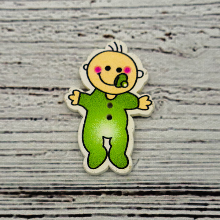 Baby Grön, 4 cm
