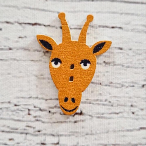 Giraff "sötnos", 3 cm.