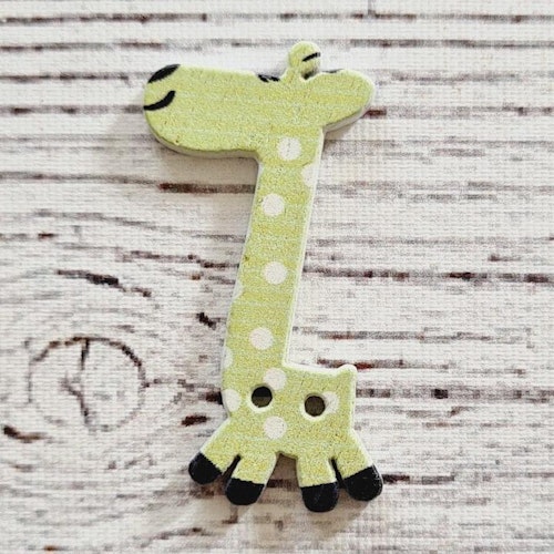 Grön Giraff, säljs styckvis, 4 cm.
