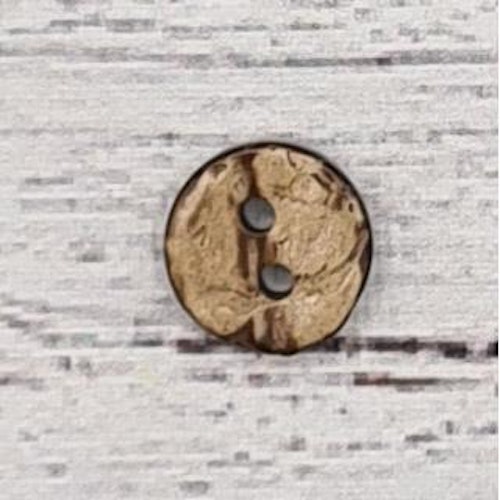 Kokosnötsknappar, 1,1 cm.