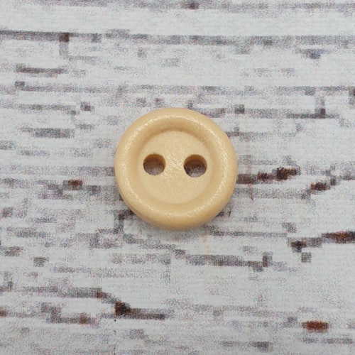 BurlyWood liten knapp, 0,9 cm