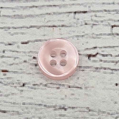 Resinknapp "Pink", 1,15 cm