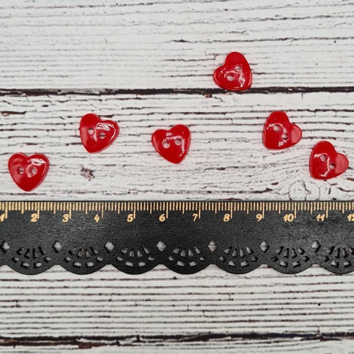 Blusknapp och Skjortknapp 12 mm,  scrapbooking, knapp, knappar, hjärta