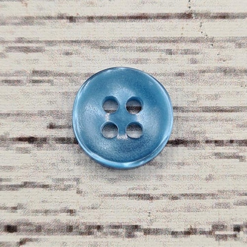 Resinknapp "Cornflower Blue", 1,15 cm