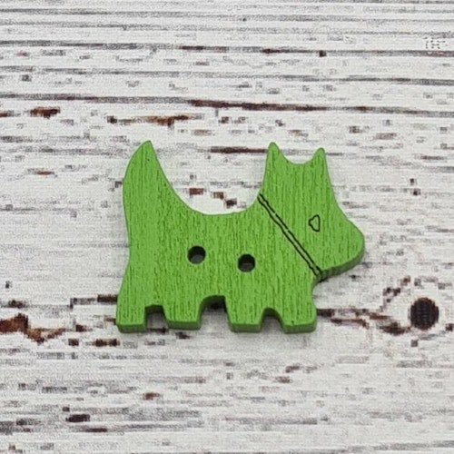 Hund Grön, 2,5 cm.*