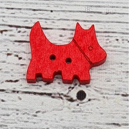 Hund Röd, 2,5 cm.*