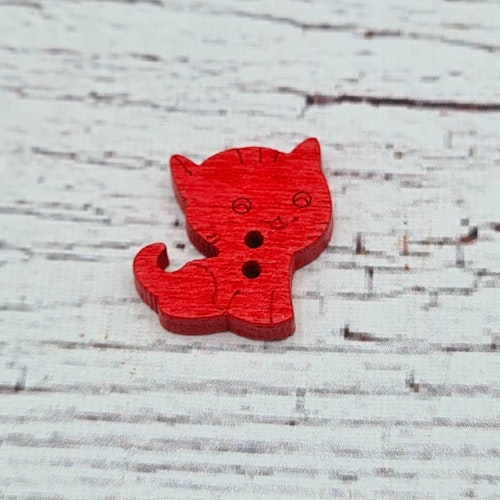 Katt Röd, 1,7 cm.*