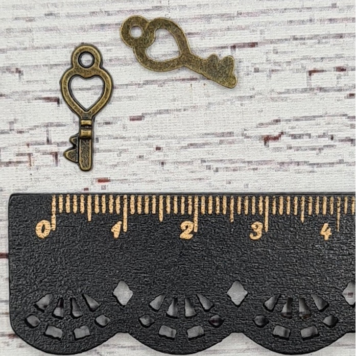 Berlock, "Skeleton key", 1,7 cm.