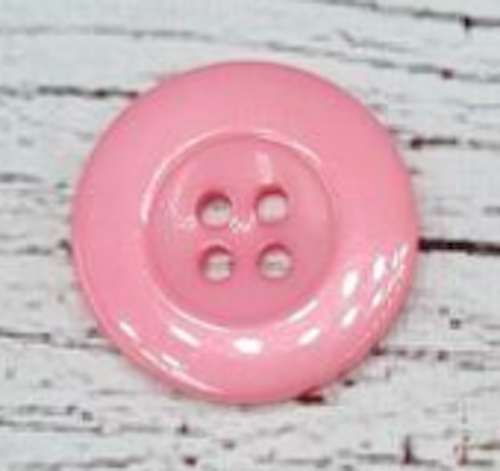 Resinknapp "Pink", 2,3 cm