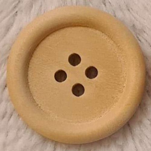 Papaya Whip-knapp, 2,5 cm.