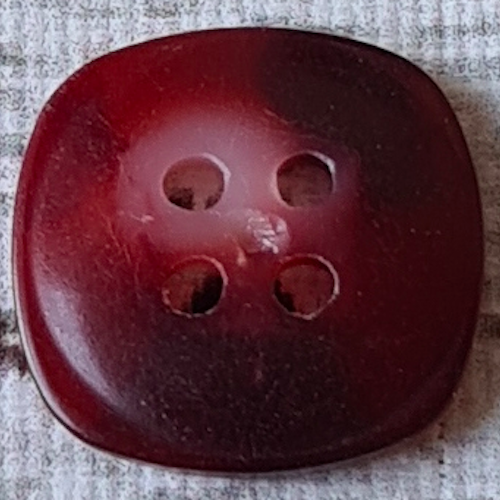 Vinröd/Vit, 1,2 cm.