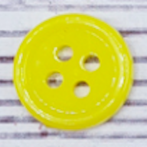 Akrylknapp "Lemonade". 1,2 cm.