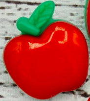 Rött Äpple. 2,2 cm.*