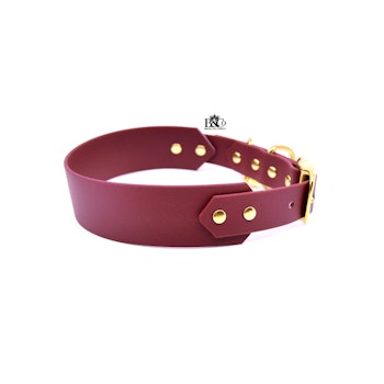 Classic Wine red Collar Wide XL