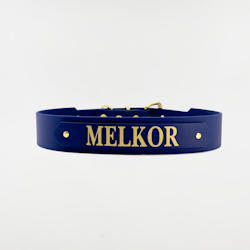 Classic Wide Collar Navy Blue