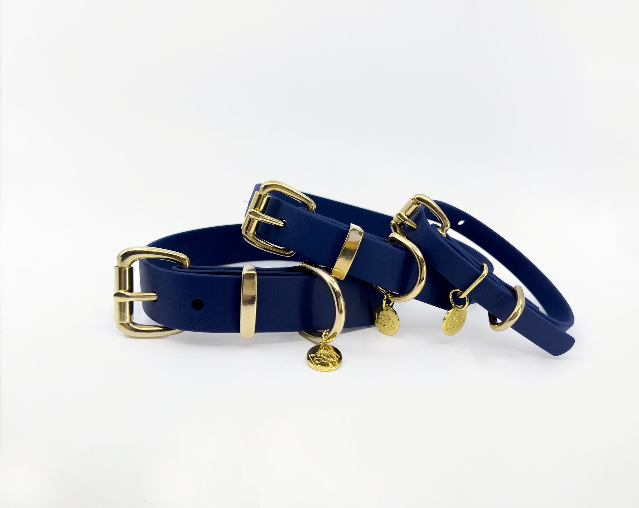 Classic Navy Blue Collar