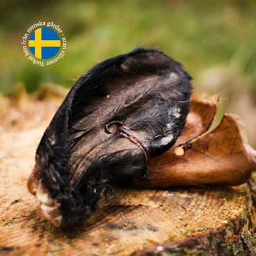 Torkade Oxöron med päls