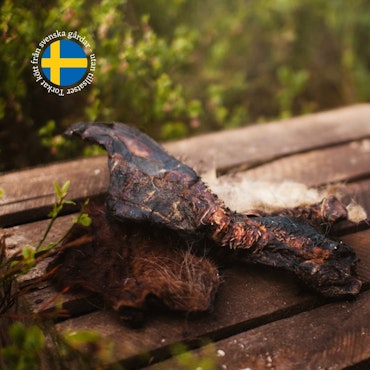 Oxkind med päls