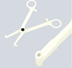Steril septum forceps engångstång