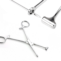Tragus Forceps med nåluppfångare
