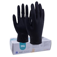 Engångshandske / Plasthandske Gentle Touch svart 90pack XXL