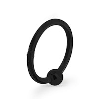 Clicker ring 1,2mm med 3mm kula