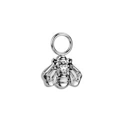 Hänge / berlock till clicker ringar - titanium - Bi