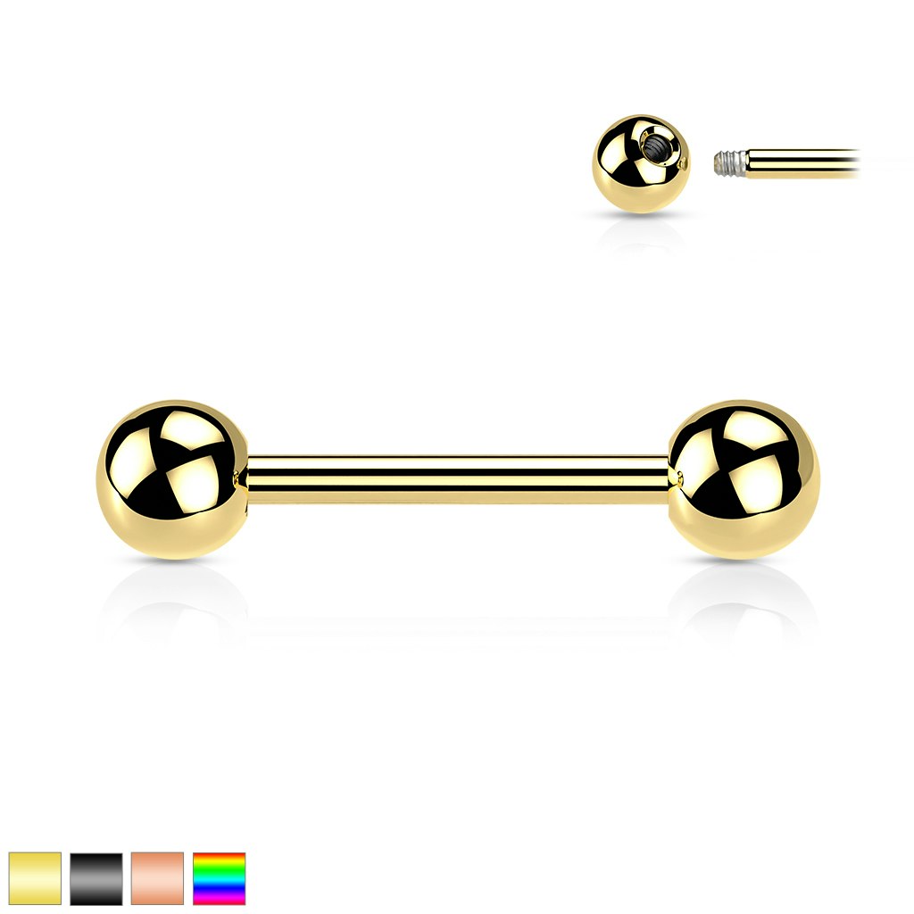 Barbell / rak stav i titanium