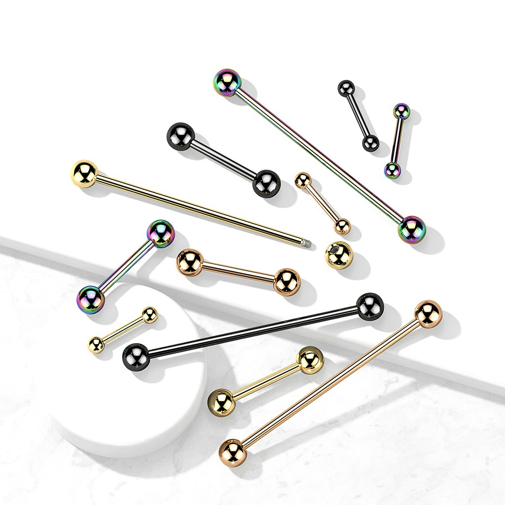 Barbell / rak stav i titanium